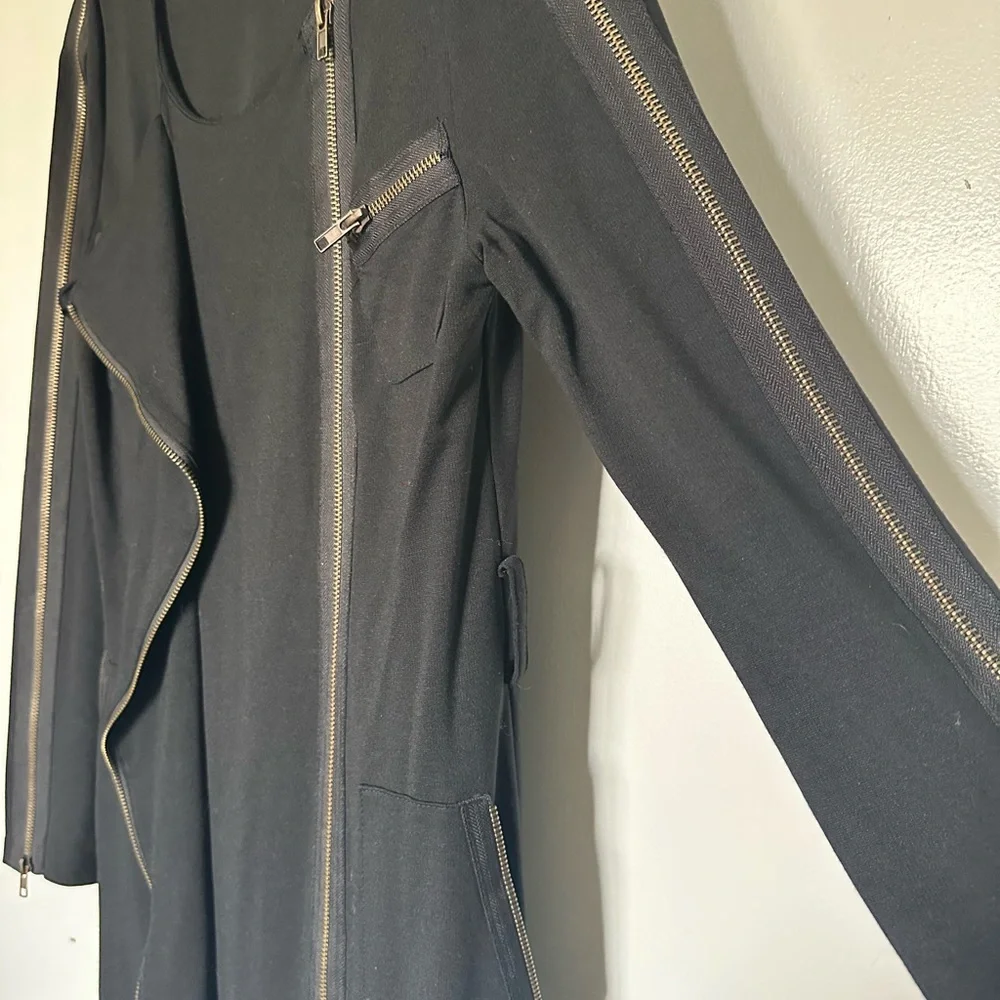 TOV Holy G. Black Zippered Dress - Picture 7 of 7
